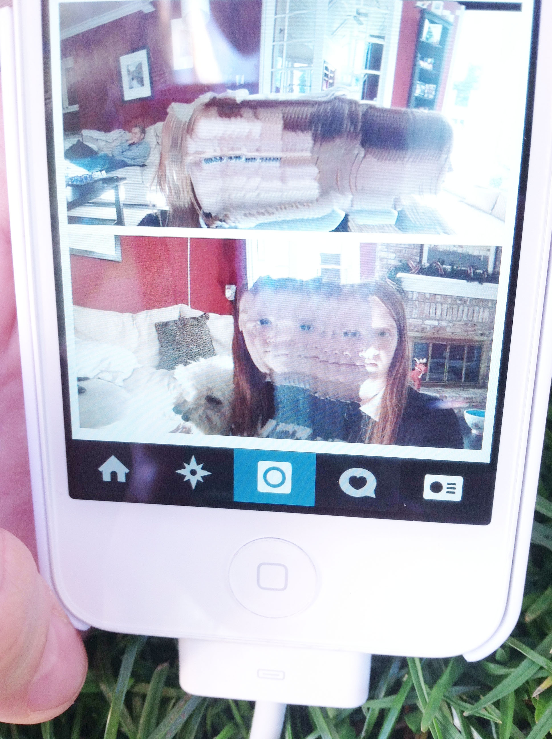 IMG_2478 Chelsea London Blurred Selfie lightened